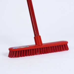 heavy duty push broom