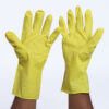 Hand gloves yellow