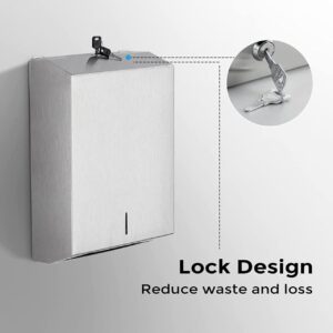 Hand Towel Dispenser Steel Big