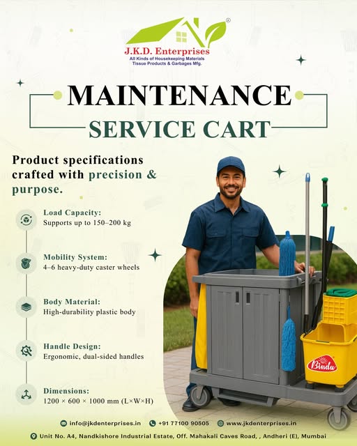 Maintenance service cart