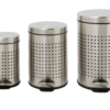 perforated metal bins
