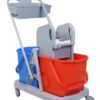 double mop bucket trolley