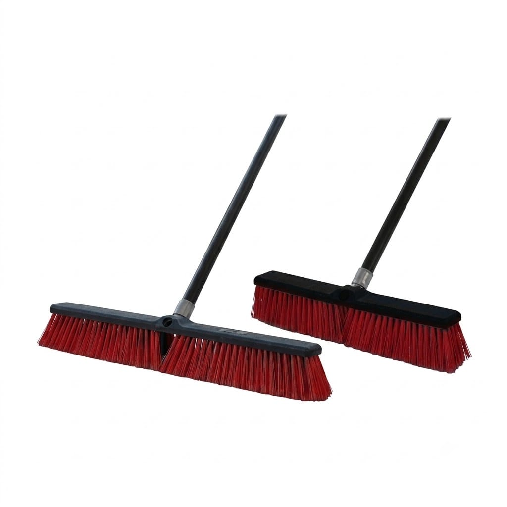 18″ / 24″ Hard Brush with Handle