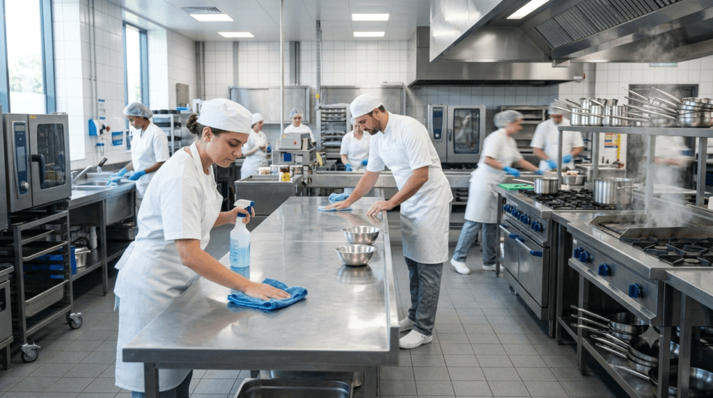Commercial Kitchen Cleaning Supplies
